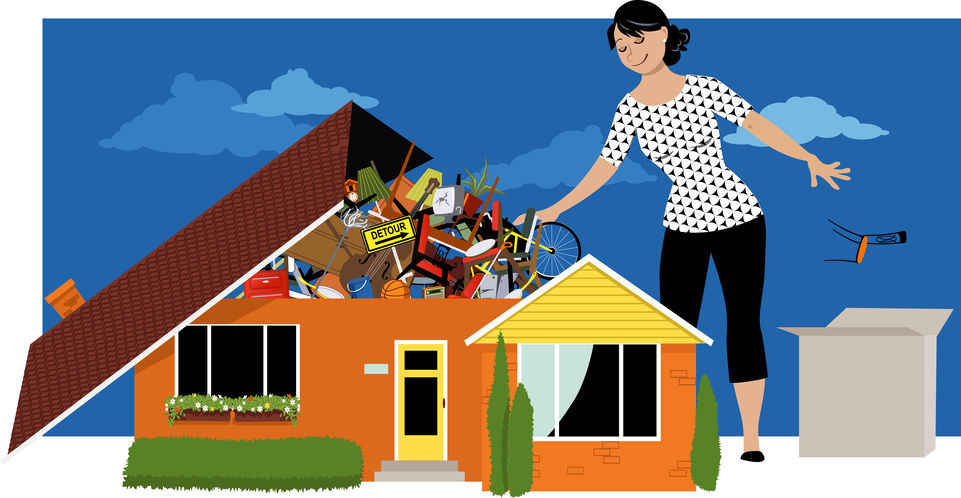 declutter your home before move